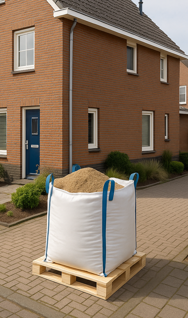 Toepassingen van grootverpakkingen zand