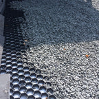 Grindmat (zwart) per m2